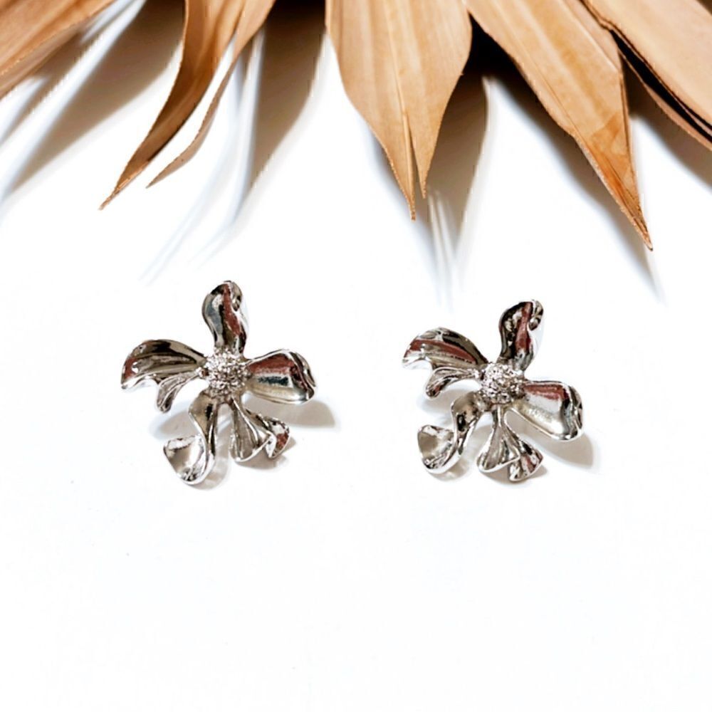 flower earrings #956